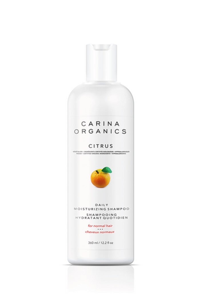 Carina Organics shampooing agrumes 360ml