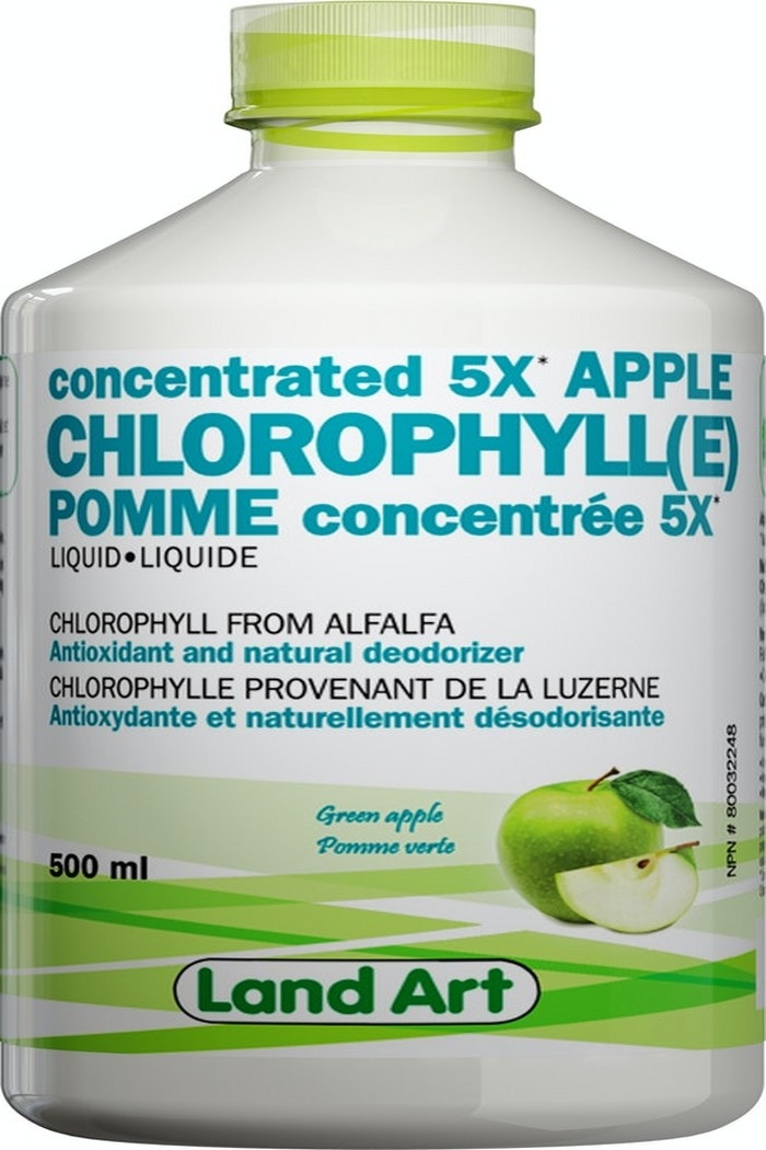 Land Art Chlorophylle 5X Pomme 500 ml